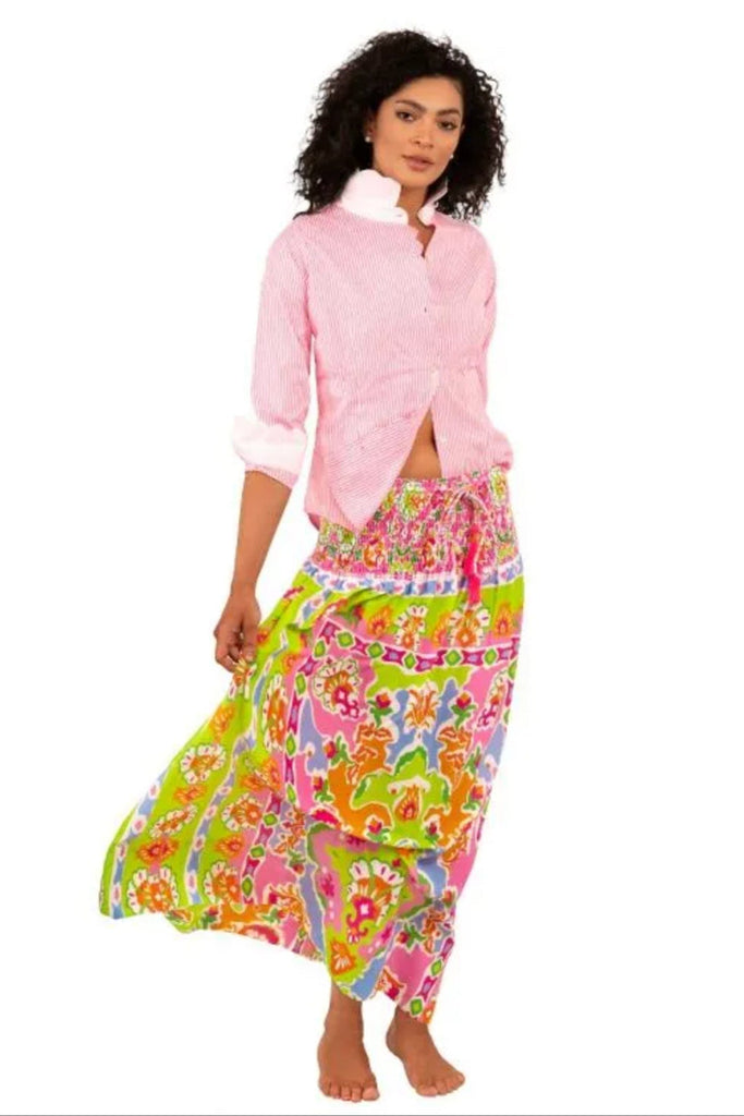 Gretchen Scott Haight Ashbury Skirt Pink Lime
