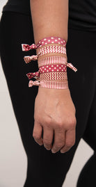 Gameday Hair Tie Set - Garnet/Gold