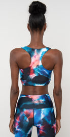 Catleya Izzy Sports Bra Navy Tie Dye