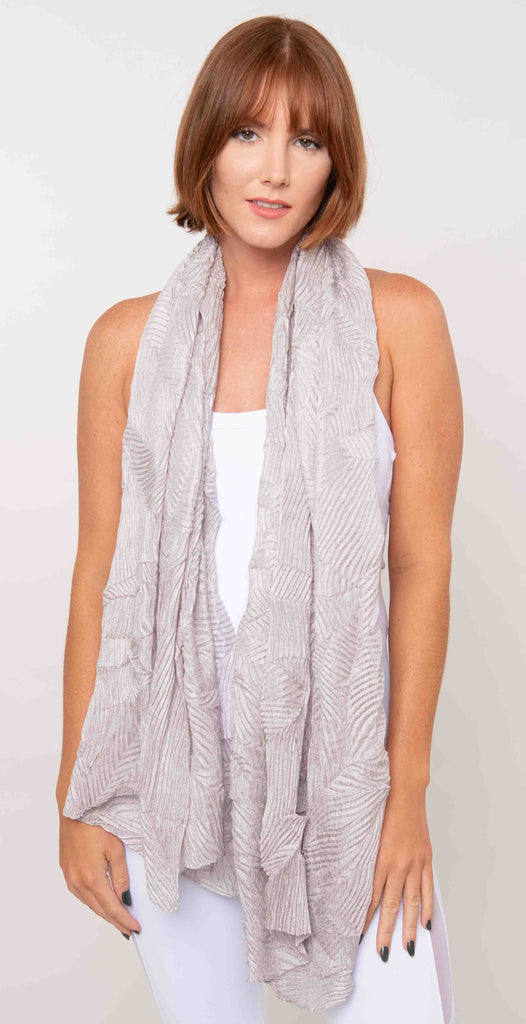 A Touch of Style Scarf and Head Wrap Gray