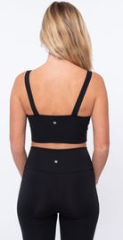 Lanston Sport Renew Longline Bra Black