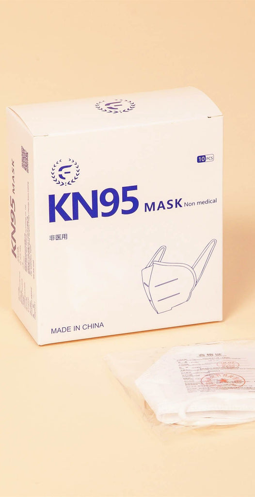 HyFyve KN95 Face Mask non-medical Box of 10 white