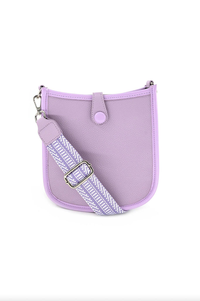 BC Handbags Mini Messenger Bag Lilac