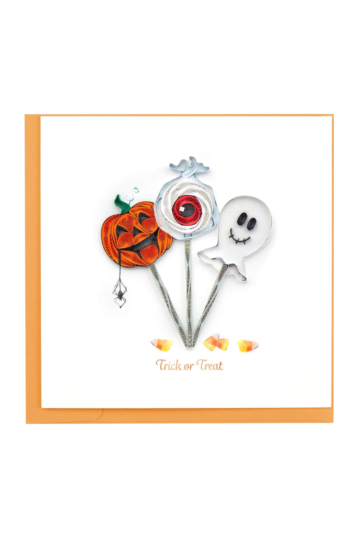 Quilling Card Quilled Trick or Treat Greeting Card