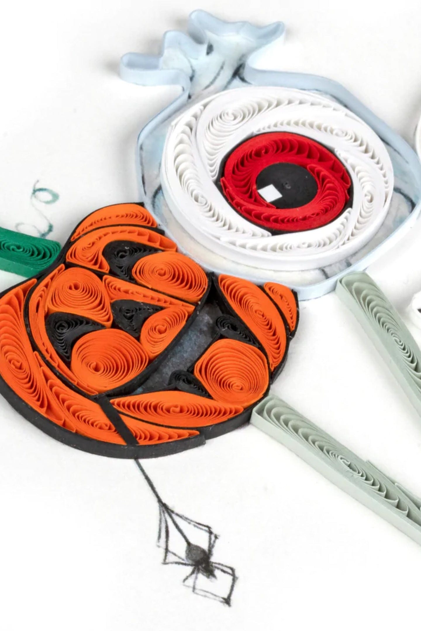 Quilling Card Quilled Trick or Treat Greeting Card