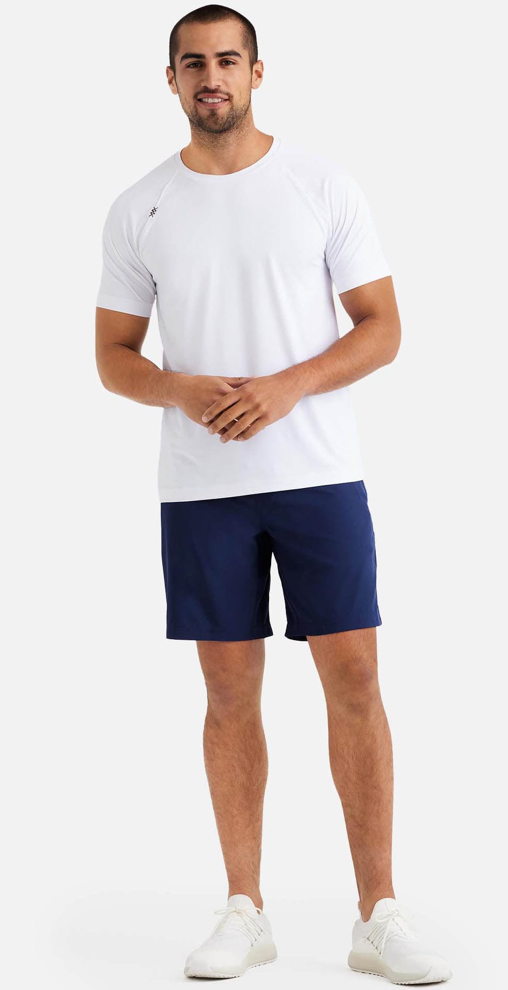 Rhone 9" Mako Short Lined Navy