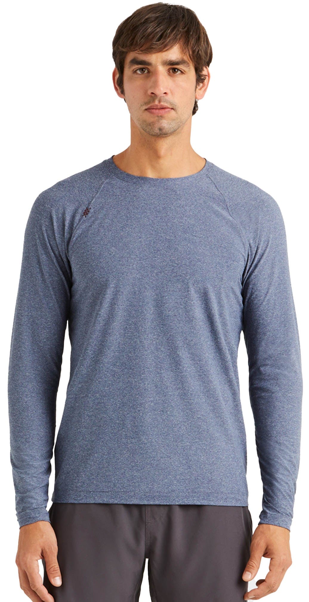 Rhone Reign Long Sleeve Midnight Heather