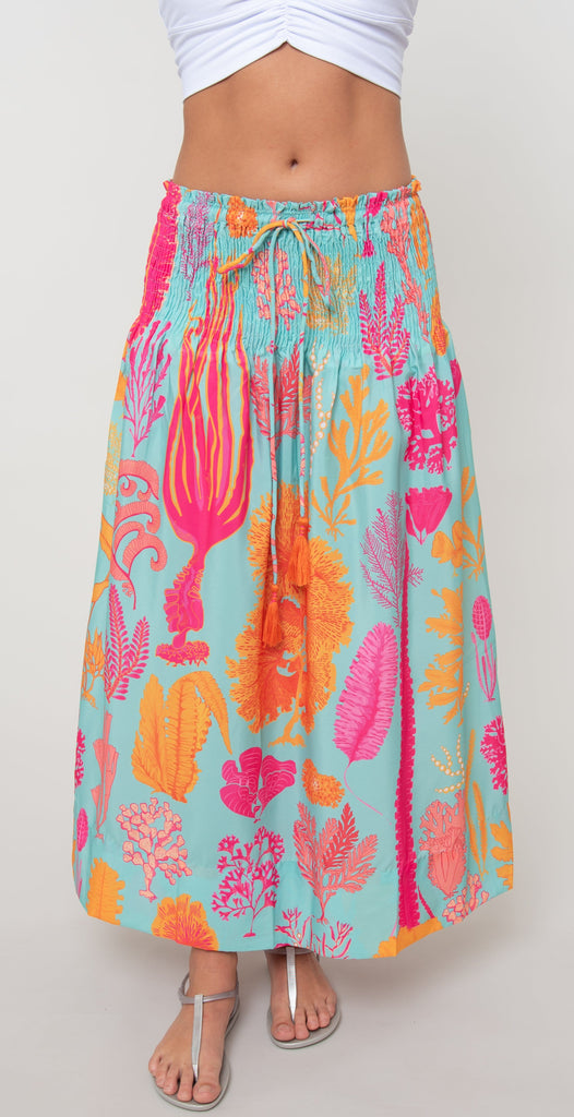 Gretchen Scott Haight Ashbury Skirt Turquoise