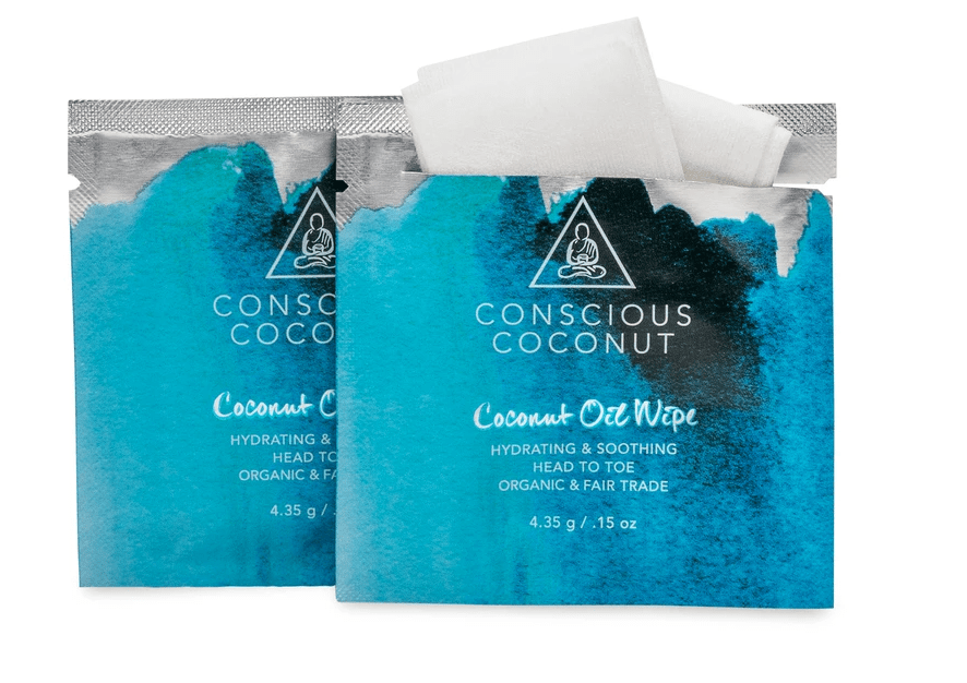 Conscious Coconut Coconut Oil Wipe