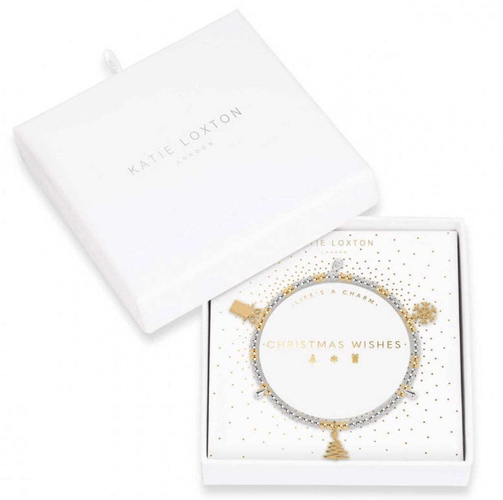 Katie Loxton Life's A Charm Christmas Wishes Bracelet