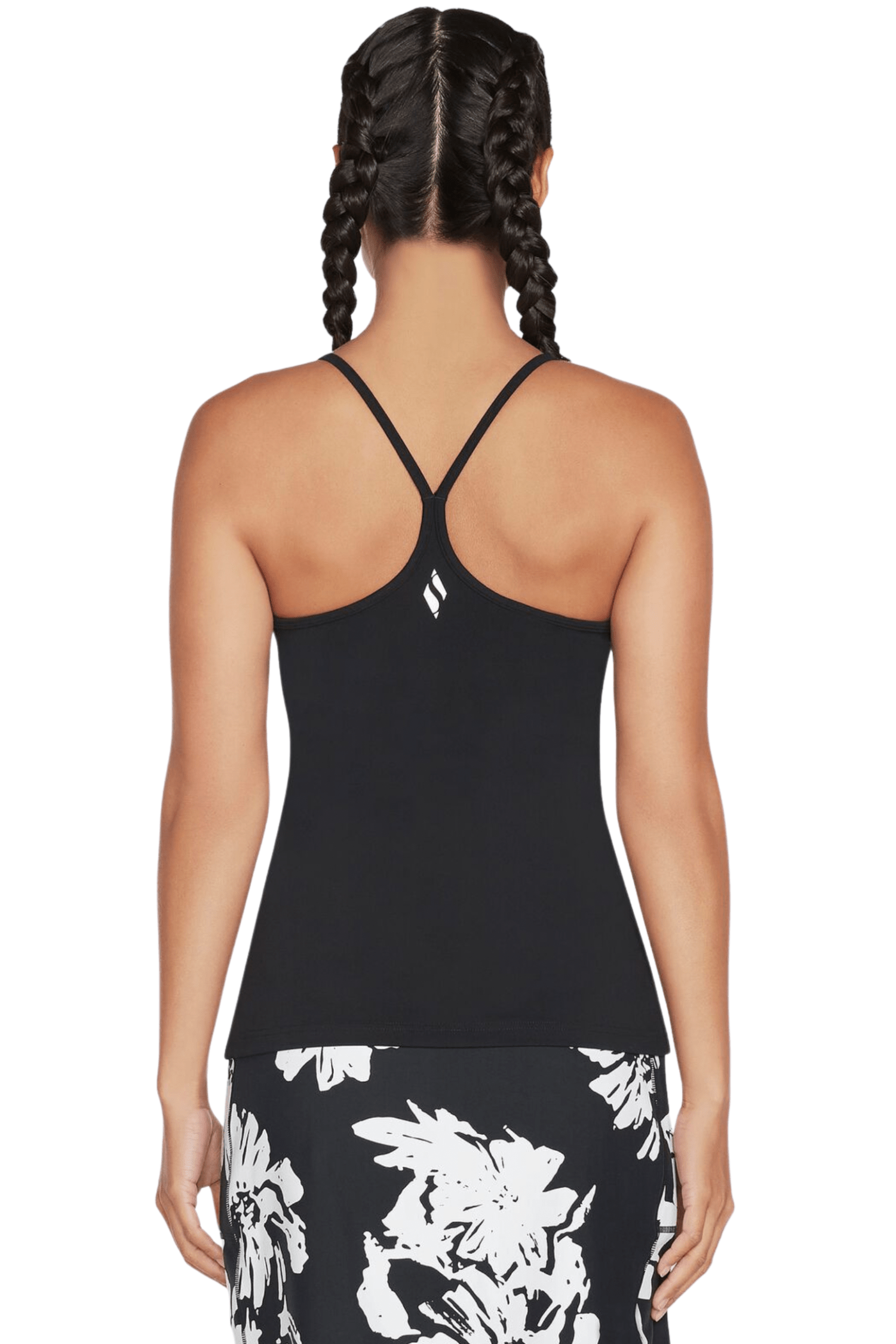 Skechers GO WALK Racerback Shelf Bra Cami Black