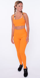 Year of Ours Ribbed Bralette 2.0 Orange