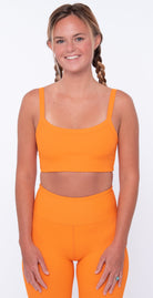 Year of Ours Ribbed Bralette 2.0 Orange