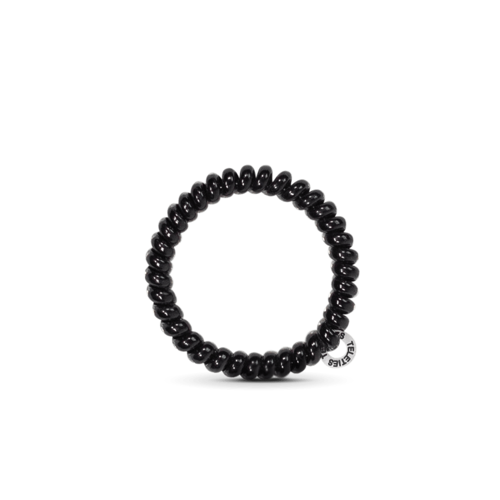 Small Teleties Jet Black