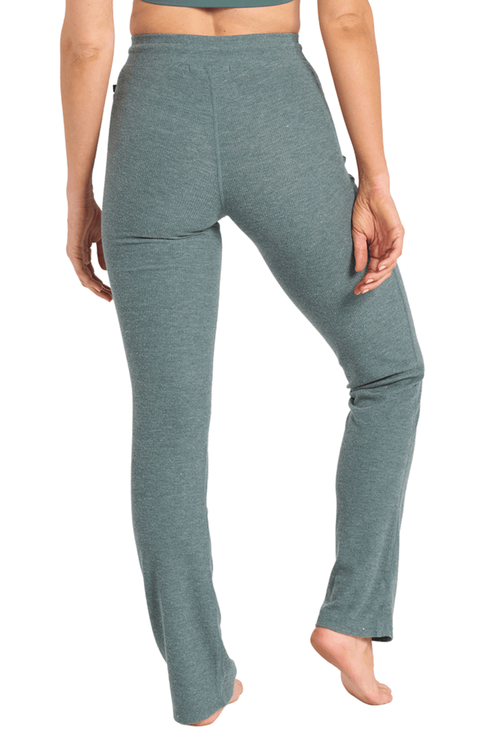Thrive Société Fitted Flare Pant Heather Forest