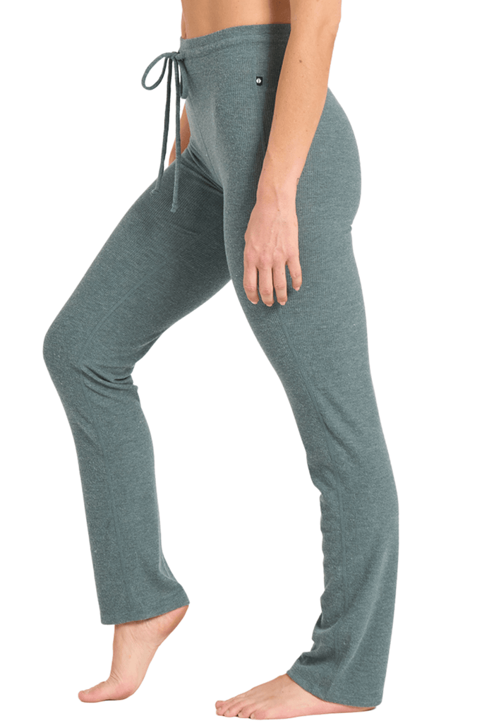 Thrive Société Fitted Flare Pant Heather Forest