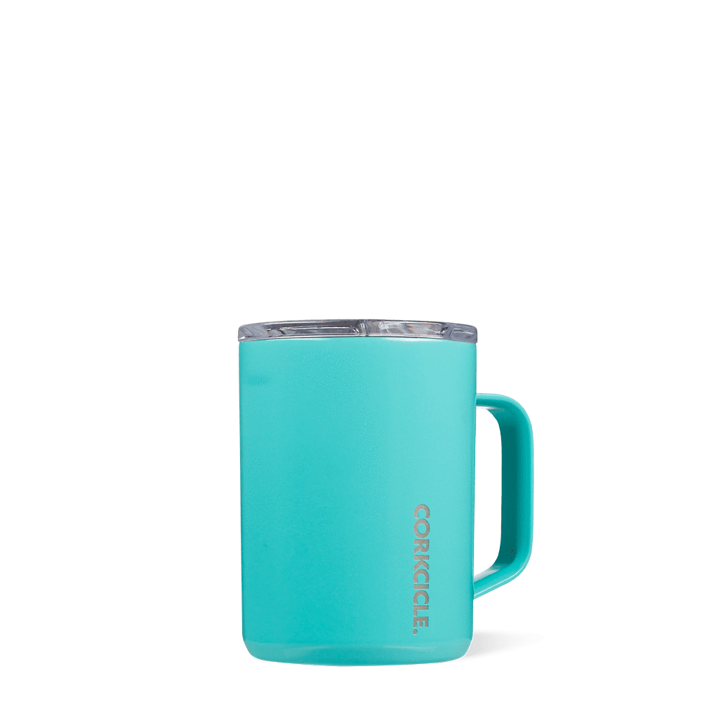 Corkcicle Mug - 16oz Turquoise Oprah's Favorite 2020