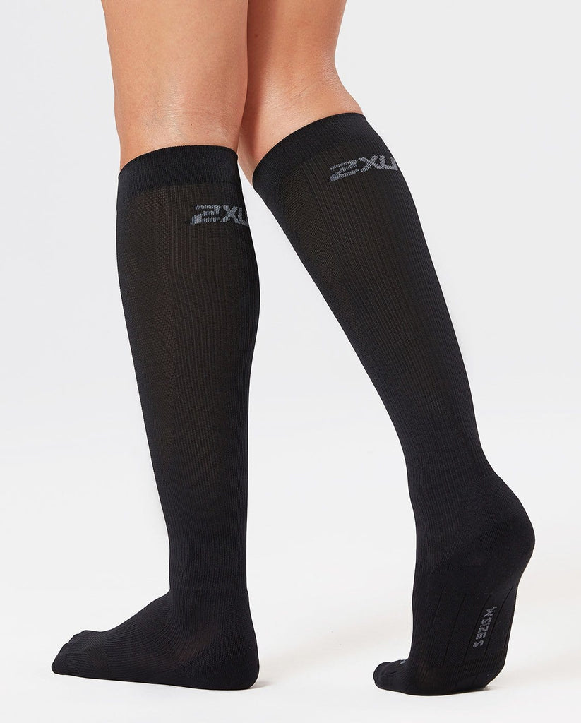 2XU Compression Perf Run Socks Black