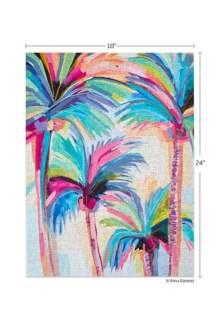 WerkShoppe Puzzle Palm Study