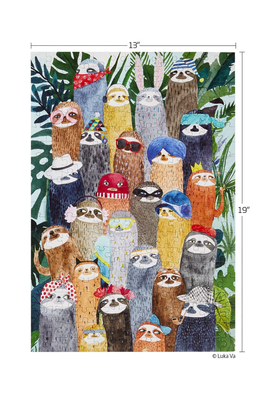 WerkShoppe Puzzle Sloth Squad