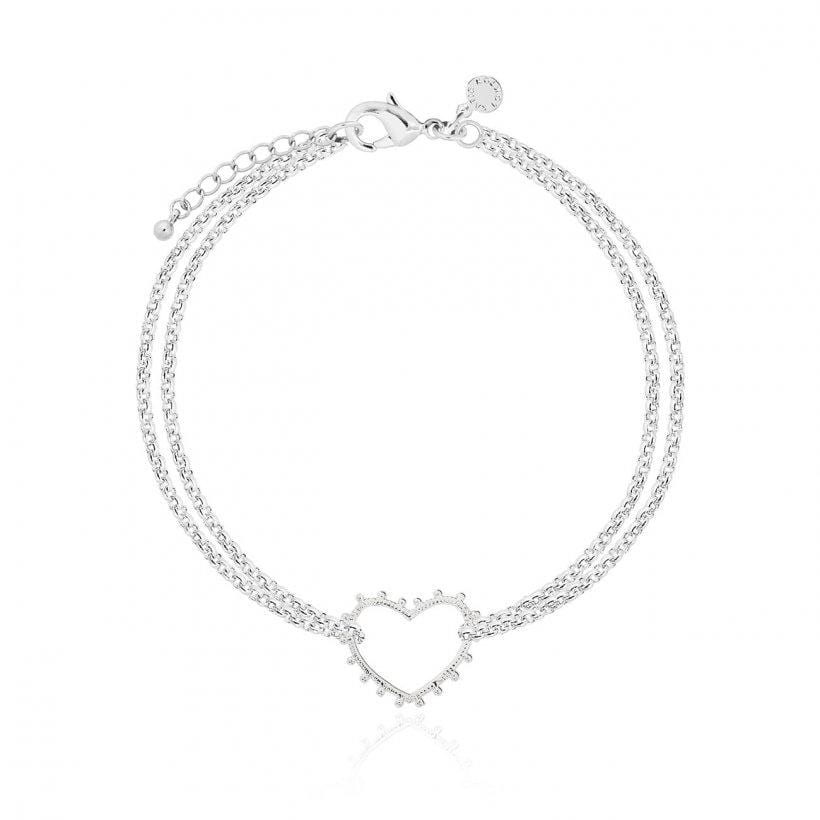 Katie Loxton Emilia Beaded Heart Bracelet
